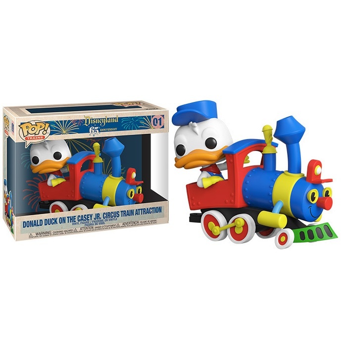 Disneyland 65th Anniversary POP! - Donald Duck in Train Engine 6 Inch #01