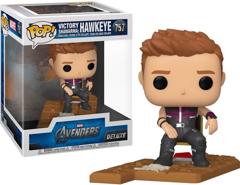 Marvel Avengers Deluxe POP! - Victory Shawarma Hawkeye 6 Inch #757