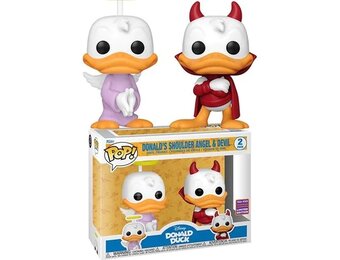Disney Donald Duck POP! - Donald's Shoulder Angel & Devil 2-Pack