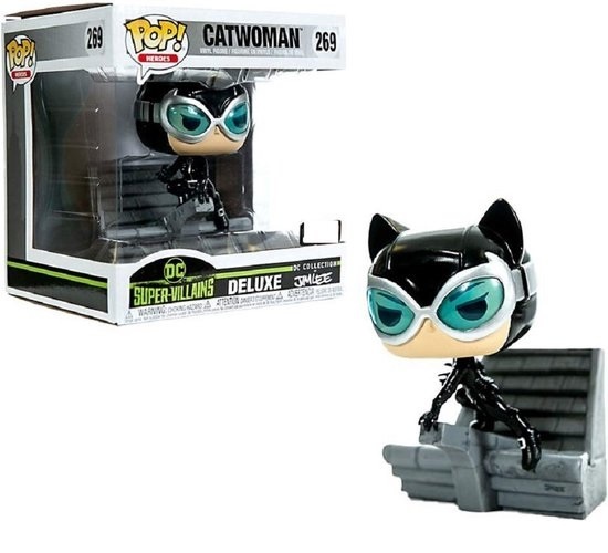 Super Villians Deluxe POP! - Catwoman by Jim Lee #269
