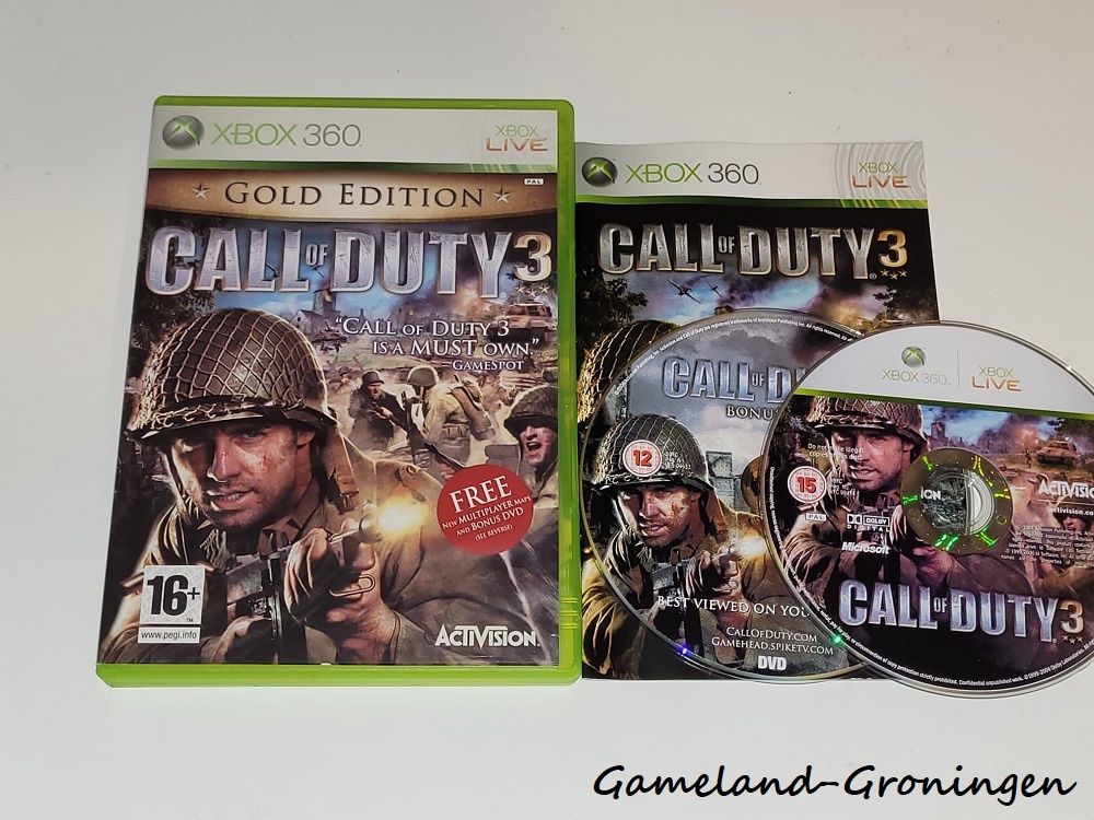 Call of Duty 3 Gold Edition (Complete)