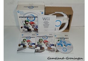 Mario Kart Wii met Stuur (Complete, HOL)