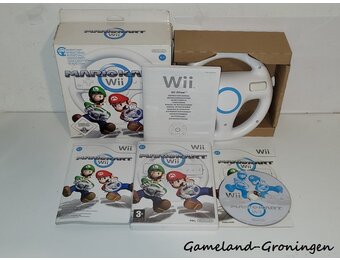 Mario Kart Wii met Stuur (Compleet, HOL)