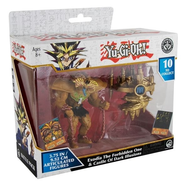 Yu-Gi-Oh! - Castle Of Dark vs Exodia Battle Figure 2-Pack 10 cm