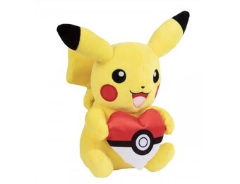 Pokémon - Pikachu Valentine Knuffel 20 cm