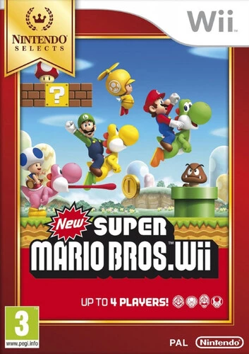 New Super Mario Bros Wii (Complete, Nintendo Selects, HOL)