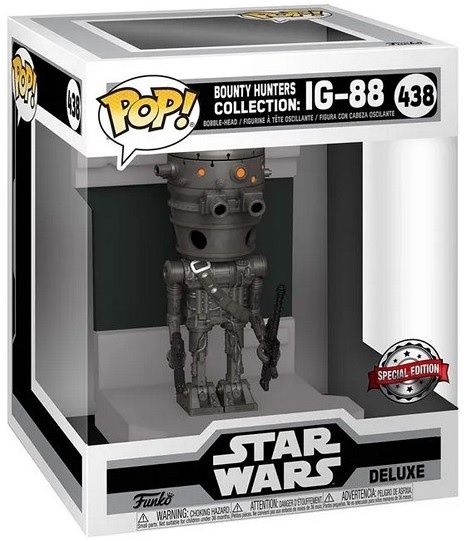 Star Wars Bounty Hunters Collection POP! - IG-88 6 Inch #438