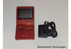 Gameboy Advance SP met Oplader (Rood)