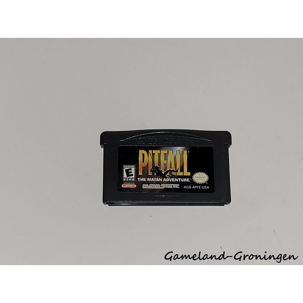 Jeu Game Boy Advance : Pitfall - The Mayan Adventure - Édition TOP & 1ère Édition FR Complète Avec Boîte Et Notice