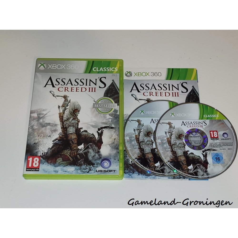 Assassins Creed Iii Xbox 360 Original | Meses sin interés