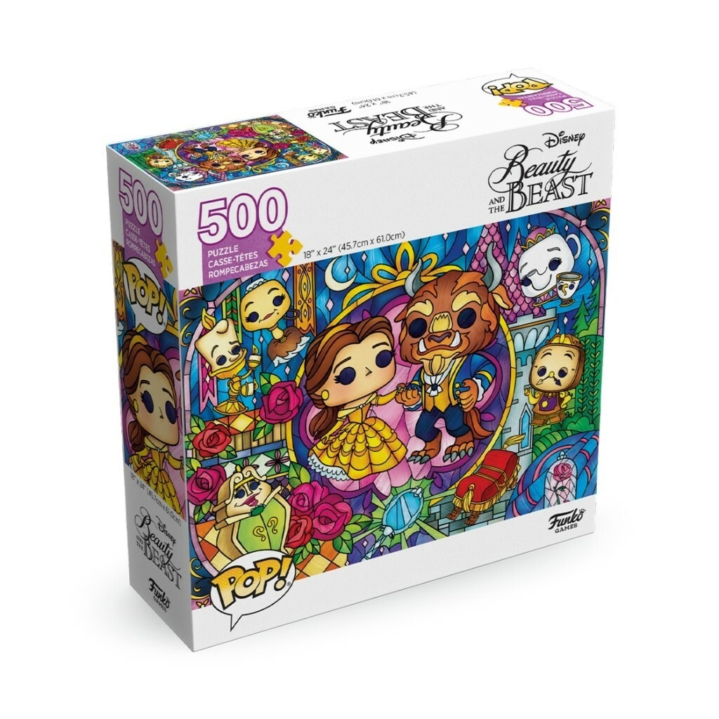 Pop! Puzzles Disney - Beauty and the Beast - 500 Pieces