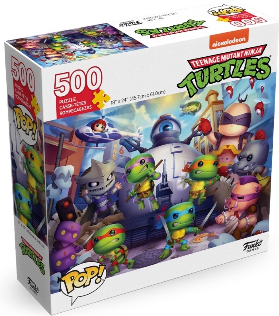 Pop! Puzzles Teenage Mutant Ninja Turtles - 500 Pieces