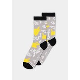 Pokémon - 3-Pack Pikachu & Pokeball Socks
