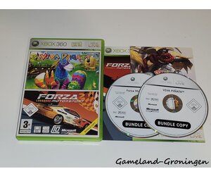 Bundle Xbox 360 : Viva Piñata + Forza Motorsport 2 - Bon état, Complet Avec Manuel