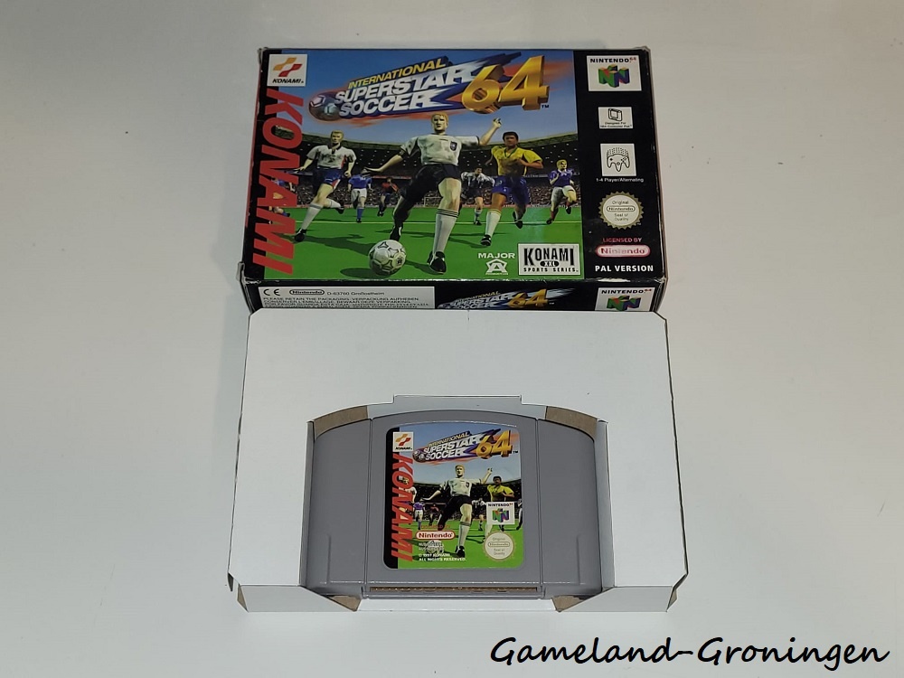 International Superstar Soccer 64 (Boxed, EUR)