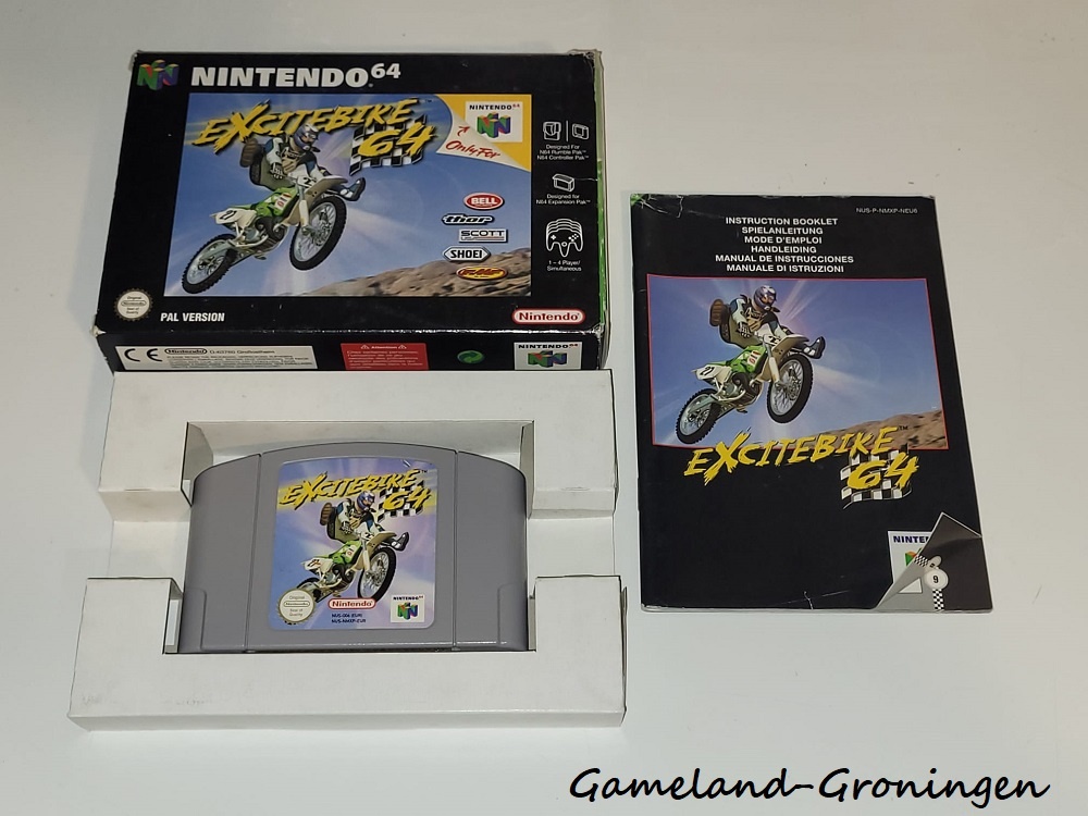 Excitebike 64 (Compleet, NEU6)