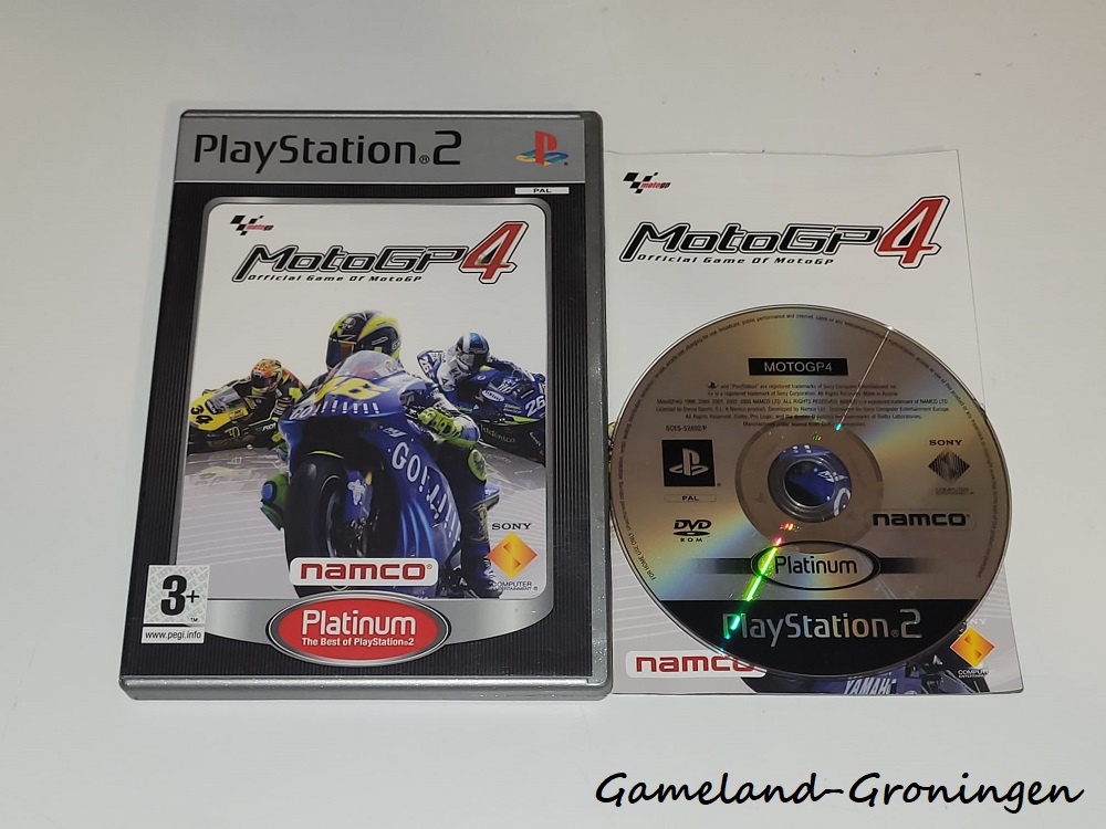 MotoGP 4 (Compleet, Platinum)