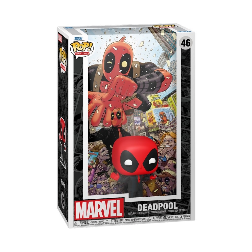 Comic Cover POP! - Marvel Deadpool 2025 #1 - Deadpool in Black Suit #46