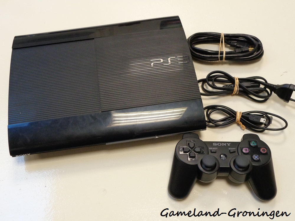 PlayStation 3 Super Slim 320GB met Controller & Bedrading