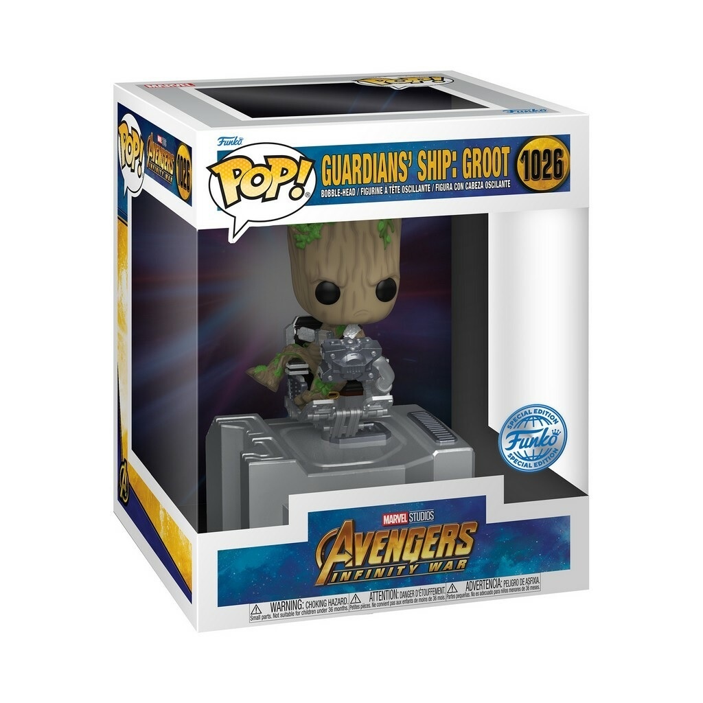 Marvel Avengers Infinity War POP! - Guardian's Ship Groot 6 Inch #1026