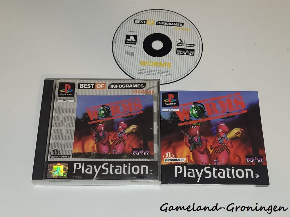 Worms (Compleet, Best of Infogrames)