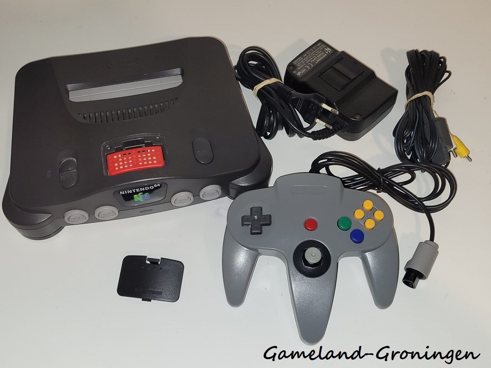 Nintendo 64 with Controller, Expansion Pack & Wiring