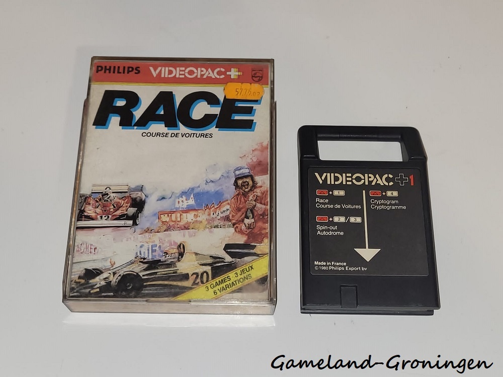 1: Race + Spin-out + Cryptogram (Complete)