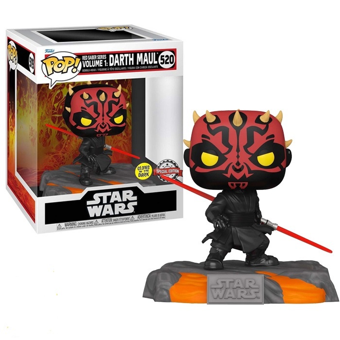 Star Wars POP! - Red Saber Series Volume 1: Darth Maul 6 Inch #520