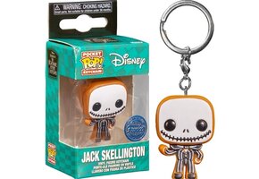 Nightmare Before Christmas POP Keychain - Jack Skellington Gingerbread