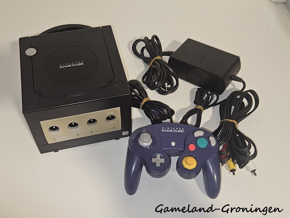 Nintendo GameCube met Controller & Bedrading (Zwart)