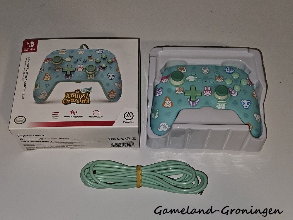 Nintendo Switch Controller Wired - PowerA (Animal Crossing)