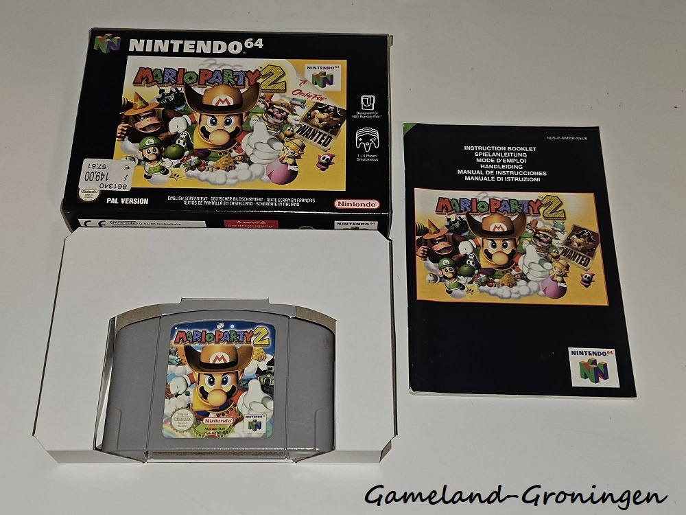 Mario Party 2 (Compleet, NEU6)