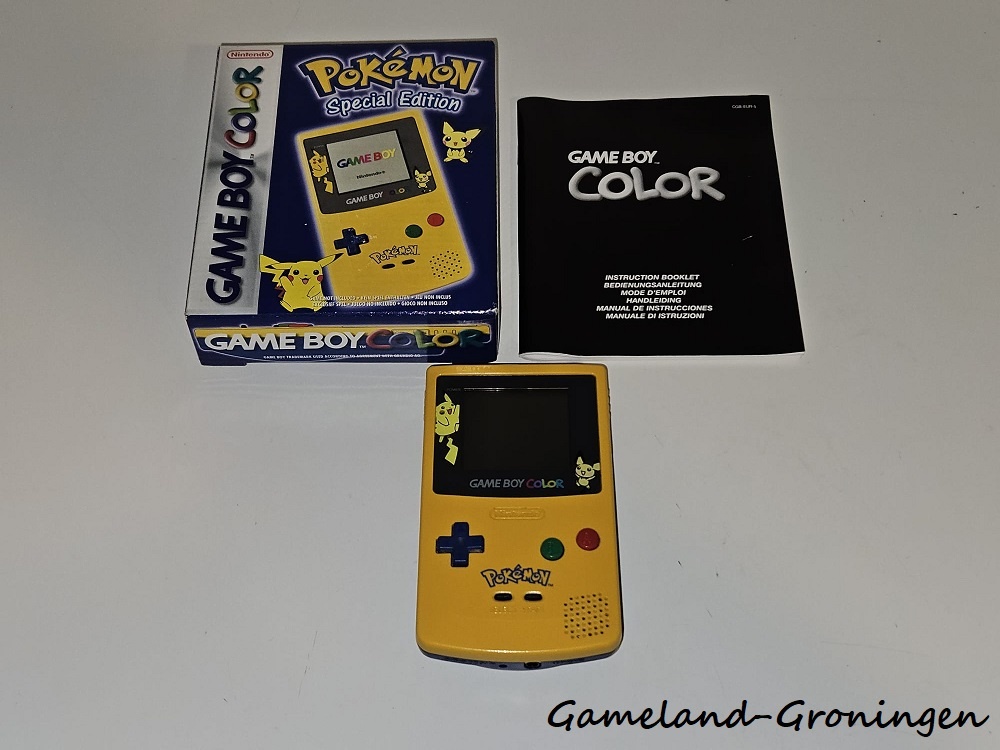 Gameboy Color - Pokemon Pikachu Edition (Complete)
