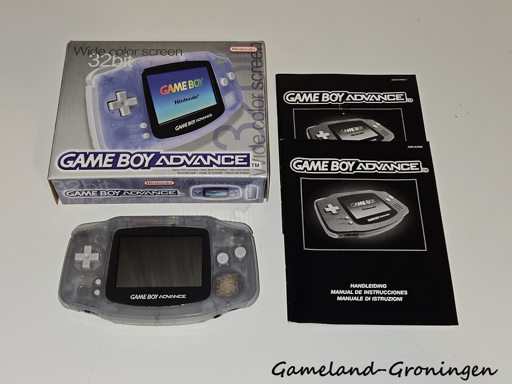 Gameboy Advance (Compleet, Glacier)