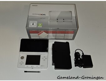 Nintendo 3DS met Stylus & Oplader (Boxed, Wit)
