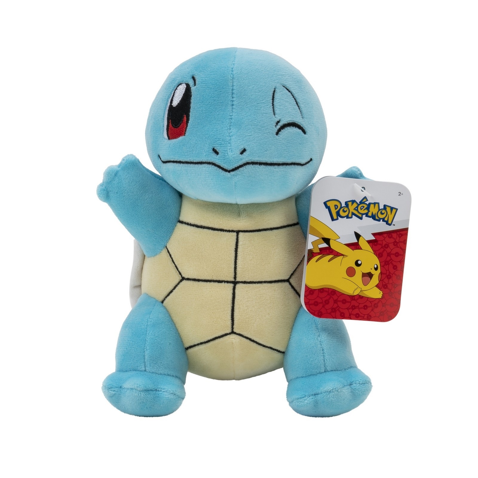 Pokémon - Squirtle Knipoog Knuffel 20 cm