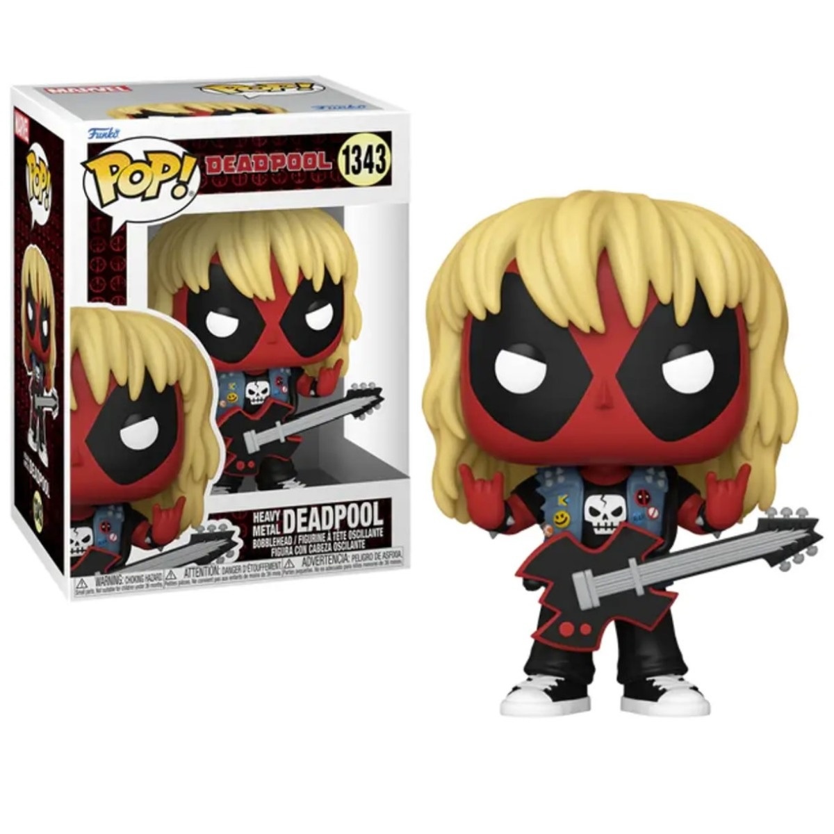 Deadpool POP! - Heavy Metal Deadpool #1343
