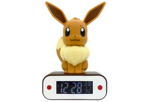 Pokémon - Sitting Eevee Light-Up 3D Alarm Clock 18 cm
