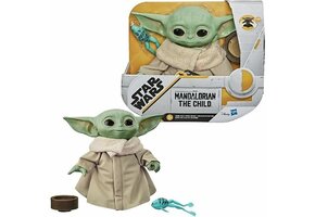 Star Wars The Mandalorian - The Child / Baby Yoda met Geluid Figure 25 cm