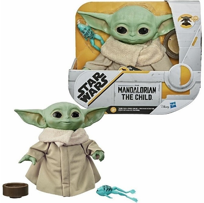 Star Wars The Mandalorian - The Child / Baby Yoda met Geluid Figure 25 cm