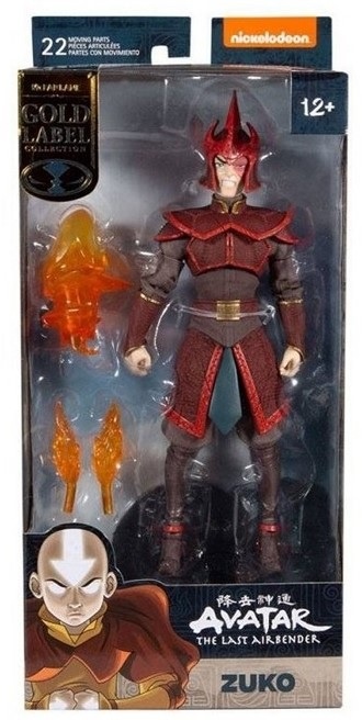 Avatar the Last Airbender - Zuko - Gold Label Action Figure 18 cm