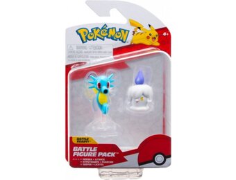 Pokémon - Battle Figure Pack - Horsea + Litwick 4 cm