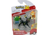 Pokémon - Battle Figure Set - Oddish + Umbreon + Chimchar