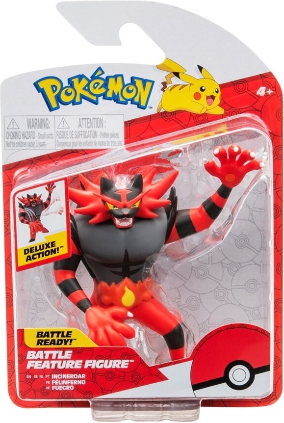 Pokémon - Battle Figure - Incineroar 12 cm