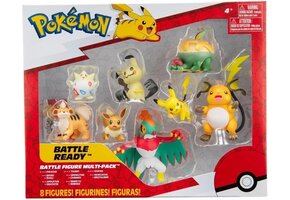 Pokémon - Battle Figure Multi-Pack - 8 Figures 5 cm