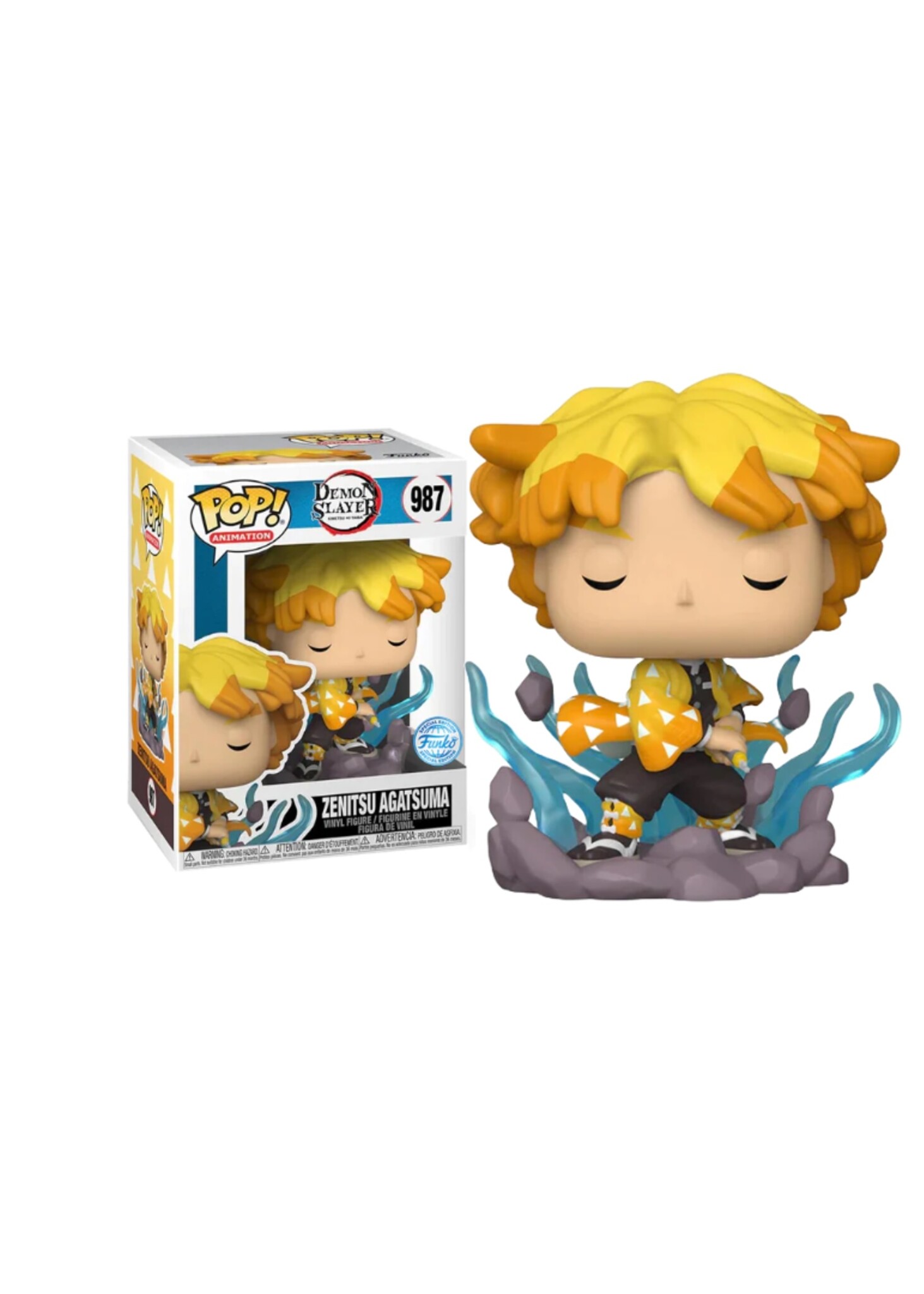 Demon Slayer POP! - Zenitsu Transforming #987