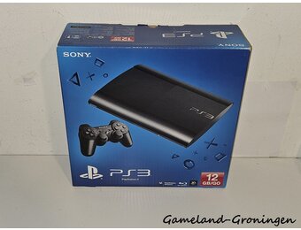 PlayStation 3 Super Slim 12GB met Controller & Bedrading (Boxed)