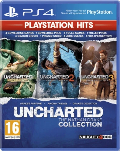 Uncharted The Nathan Drake Collection (Complete, PlayStation Hits)