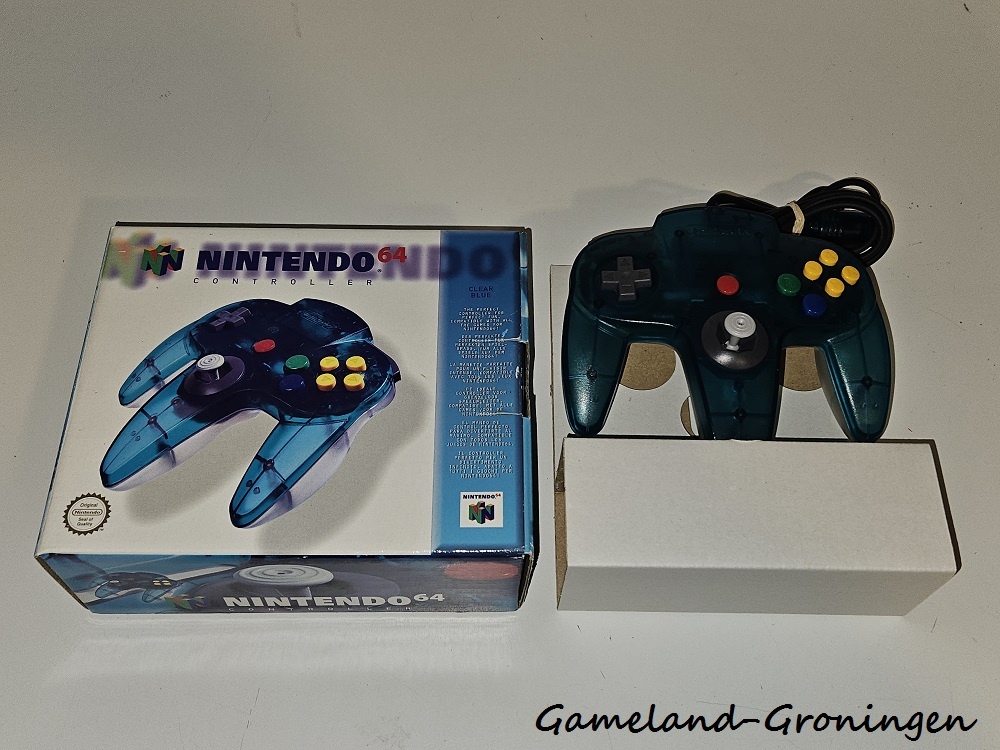 Original N64 Controller (Boxed, Clear Blue)