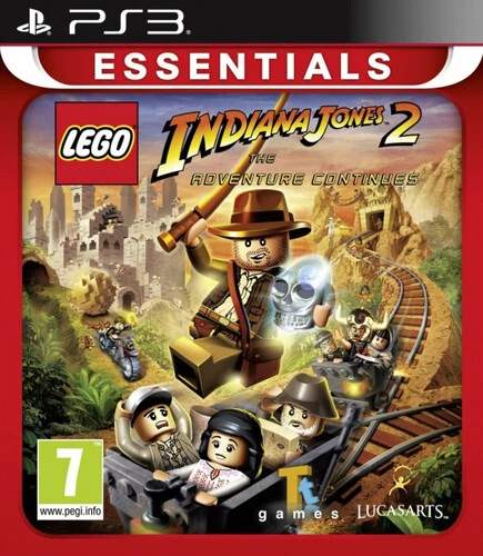 Lego Indiana Jones 2 The Adventure Continues (Complete, Essentials)